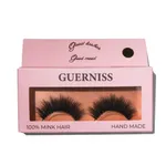 Guerniss 3D 100% mink hair 302 Vegan Durable Eyelashes – Thumbnail 1