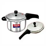 SKB SKB2223 Stainless Steel 3 ply Pressure Cooker 6 Liter  – Thumbnail 1