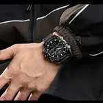 Naviforce 9223 Stainless Steel Dual Movement Military Sport Men's Watch – Dial Color: Black, Strap Color: Black – Thumbnail 2