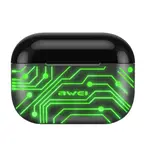 Awei T29 Pro RGB Gaming Control Bluetooth Touch Earbuds – Color: Green – Thumbnail 2
