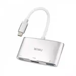 WiWu Alpha C2H 3 in 1 USB Type-C Hub – Thumbnail 2