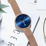 CRRJU 2196 New Arrive Women Watch Fashion Luxury Casual Waterproof Quartz Ladies Watch – Thumbnail 2