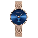 CRRJU 2196 New Arrive Women Watch Fashion Luxury Casual Waterproof Quartz Ladies Watch – Thumbnail 1