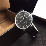 SKMEI 9083 Analog PU Leather Strap Quartz Men's Watch – Dial Color: Black, Strap Color: Black – Thumbnail 3