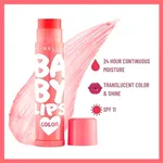 Maybelline New York Baby Lips Pink Cherry Color Lip Balm Kiss SPF 11 – Thumbnail 3