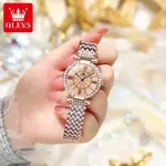 Olevs 9942 stainless steel bracelet quartz watch for women – Thumbnail 3