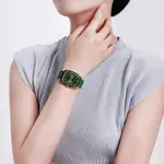 NAVIFORCE NF5049 Movement Fashion Barrel-Shaped Women’s Watch – Dial Color: Green, Strap Color: Green  – Thumbnail 3