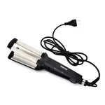 Kemei KM-2022 Hair Curling Ceramic 3 Barrel Clamp Curler Random Color – Thumbnail 1