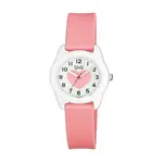 Q&Q VS65J003Y Analog Style Silicone Strap Kids Watch – Dial Color: Pink, Strap Color: Pink – Thumbnail 1