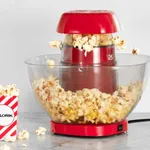 DSP KA2018 Electric Popcorn Maker Machine Oil Free – Color: Red – Thumbnail 2