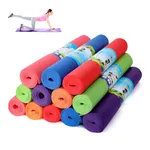 Yoga mat 72 & 24 Inch Washable TP Rubber 6mm Multicolor – Thumbnail 2