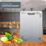 Skb Stainless Steel Chopping Board Sus 304 Food Grade – Thumbnail 3