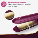 Philips BHS738 Titanium Wide Plate Hair Straightener Silk Protect for Women – Thumbnail 3