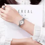 SKMEI 1410 Elegant Quartz Stainless Steel Women's Watch – Dial Color: White, Strap Color: Silver – Thumbnail 3