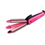 Kemei Km 6855 Multifunctional Hair Stick Curler Rollers And Straightener – Thumbnail 1
