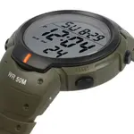 SKMEI 1068 Exclusive Digital Waterproof Sporty Men's Watch – Dial Color: Black, Strap Color: Orange – Thumbnail 3