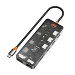 WiWU CB011 Transparent 11 IN 1 USB-C Hub – Thumbnail 1