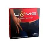U&ME Anatomic Dotted & Contoured Condom (1x3) - Bubblegum Flavor – Thumbnail 1
