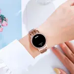 SKMEI 1669 Stainless Steel Analog Quartz Luxury Women's Watch – Dial Color: Black, Strap Color: Rose – Thumbnail 3