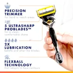 Gillette Fusion Proshield 2 Bevat Contient Shaving Razors – Thumbnail 2