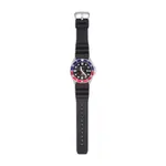 Casio MDV106B-1A1VCF Duro Submariner Marlin Anti-reverse Bezel Chronograph Diver's Quartz Watch – Dial Color: Red, Strap Color: Black – Thumbnail 4