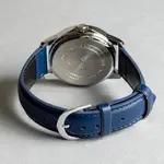 CASIO MTP-V004L-1BUDF Classic Leather Strap Stainless Steel Men's Analog Quartz Watch – Dial Color: Blue, Strap Color: Blue – Thumbnail 3
