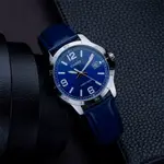 CASIO MTP-V004L-1BUDF Classic Leather Strap Stainless Steel Men's Analog Quartz Watch – Dial Color: Blue, Strap Color: Blue – Thumbnail 7
