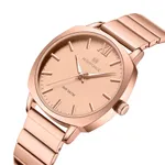 NAVIFORCE NF5044 Simple Square Waterproof Women’s Watch – Dial Color: Rose, Strap Color: Rose – Thumbnail 2