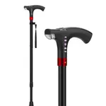 Smart LED Flash Light, Alarm & FM Radio with Walking Stick  – Thumbnail 1