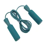 Steel Wire Jumping Rope Adjustable Skipping Rope – Color: Green – Thumbnail 3
