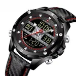 NAVIFORCE 9194 Multifunction Analog Men's Watch – Dial Color: Grey, Strap Color: Black – Thumbnail 2