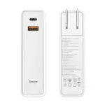 Baseus 10000mAh 2in1 Power Station 10w Travel Charger and Power bank – Color: White – Thumbnail 3