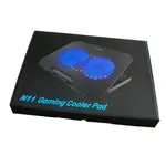 N11 Gaming Cooler Pad 1 With 2 Dual Fan Light And Stylish Design – Thumbnail 5