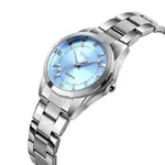 SKMEI 1620 Analog Stylish Quartz Stainless Steel Women's Watch – Dial Color: Blue, Strap Color: Silver – Thumbnail 2