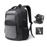 Bange BG-1922 16 inch Men Oxford Fabric Waterproof Backpack – Color: Gray – Thumbnail 2