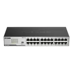 D-Link DES-1024D 24-Ports 10/100 Fast Ethernet Unmanaged Rack Mount Switch – Thumbnail 1