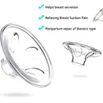 Adjustable Suction Silicone Hand Breast Pump Small & Portable – Color: White – Thumbnail 2