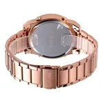 SKMEI 1611 Stainless Steel Luxury Analog Men's Watch – Dial Color: Black, Strap Color: Silver – Thumbnail 3