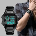 SKMEI 1335 Digital Multifunctional Stainless Steel Sporty Men's Watch – Dial Color: Black, Strap Color: Black – Thumbnail 5