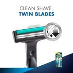 Gillette Vector Plus Manual Twin Blade Shaving Razor – Thumbnail 3