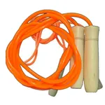 10 feet long Skipping Rope Adjustable Jumping Rope Best in Fitness Sports – Color: Orange – Thumbnail 2