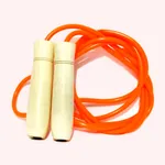 10 feet long Skipping Rope Adjustable Jumping Rope Best in Fitness Sports – Color: Orange – Thumbnail 3