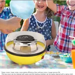 Cotton Candy Floss Making Machine Yellow for Household – Thumbnail 4