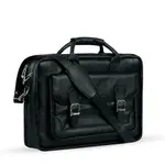 New Official Bag with 100% Genuine Leather Office Bag – Color: Black – Thumbnail 2