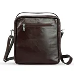 100% Genuine Cow Leather Stylish Unique & New Messenger Bag – Thumbnail 3