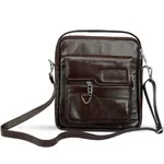100% Genuine Cow Leather Stylish Unique & New Messenger Bag – Thumbnail 1