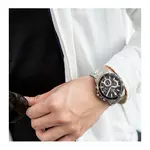 Casio EFV-570D-1AVUDF Edifice Stainless Steel Water Resistant Chronograph Analogue Men's Watch – Dial Color: Black, Strap Color: Silver – Thumbnail 6