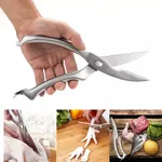 Stainless Steel Kitchen Scissors BBQ Meat Chicken Bone Cut Scissor – Thumbnail 1