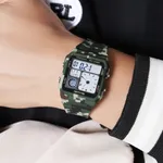 Skmei 2347 Luxury Personalised Digital Men's Watch – Dial Color: Green, Strap Color: Green  – Thumbnail 4