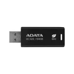 Adata UC320 64GB USB 3.2 Black Pen Drive – Storage Capacity: 128 GB – Thumbnail 1